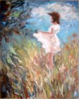 Young girl in a field