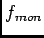 $f_{mon}$