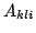$A_{kli}$