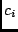 $c_{i}$