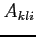 $A_{kli}$