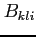 $B_{kli}$