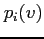 $p_i(v)$